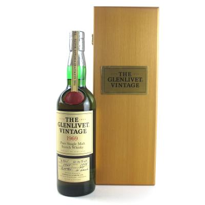 Glenlivet 1969 Vintage 29 Year Old