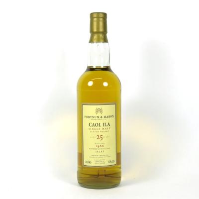 Caol Ila 1980 Fortnum and Mason 25 Year Old