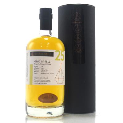 Image for Give 'N' Tell 1992 Spirit Still 25 Year Old / Glenlivet