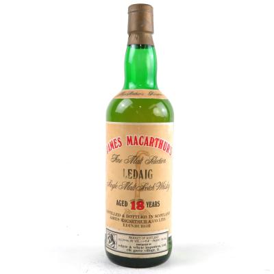 Ledaig 1972 James MacArthur 18 Year Old 75cl / US Import Ledaig 1972 James MacArthur 18 Year Old 75cl / US Import
