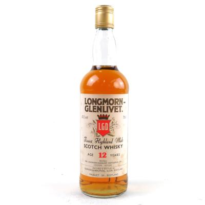 Longmorn 12 Year Old Gordon and Macphail 1990s 75cl / US import