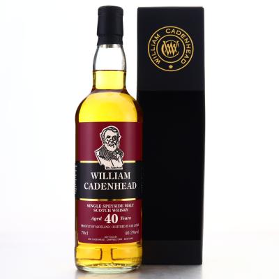 William Cadenhead 40 Year Old Speyside