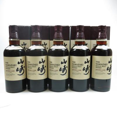 Yamazaki Sherry Cask Selection 5 x 70cl (Including 2013)