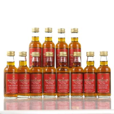 Image for Macallan Cask Strength Miniatures 12 x 5cl