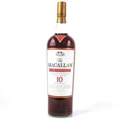 Image for Macallan 10 Year Old Cask Strength 1 Litre