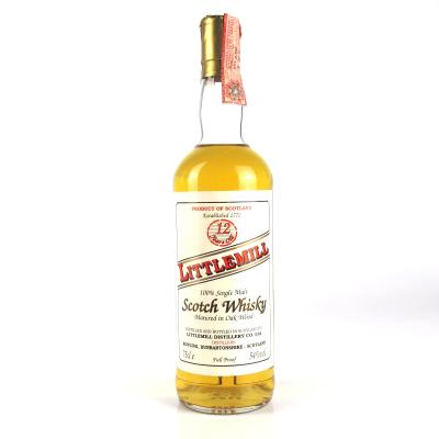 Littlemill 12 Year Old Full Proof / Italian Import