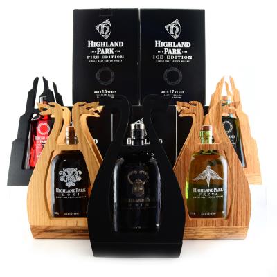 Highland Park Freya, Loki, Odin, Fire, Ice Edition 5 x 70cl