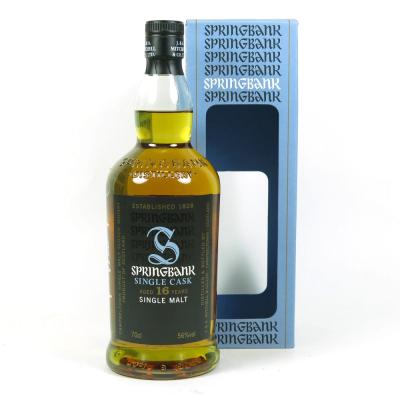 Springbank 1997 Single Cask 16 Year Old (Signed) Springbank 1997 Single Cask 16 Year Old (Signed)