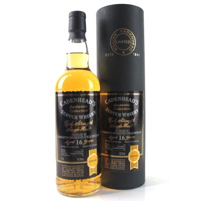 Dumbarton 1987 Cadenheads 16 Year Old