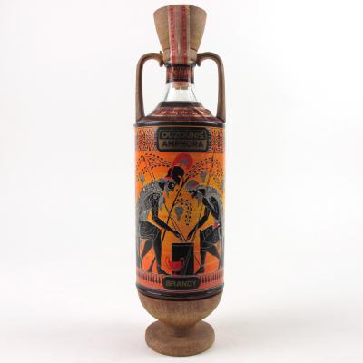 Vintage Ouzounis Amphora Brandy Bottle - Etsy