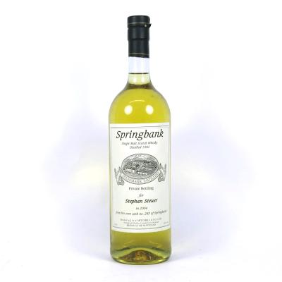 Springbank 1992 Private Bottling (Signed) Springbank 1992 Private Bottling (Signed)