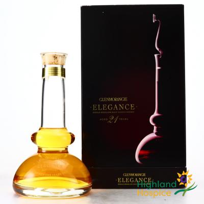 Glenmorangie 21 Year Old Elegance / Highland Hospice Charity Lot Glenmorangie 21 Year Old Elegance / Highland Hospice Charity Lot