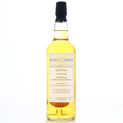 Bladnoch 2009 Whisky Broker 8 Year Old / Heavily Peated