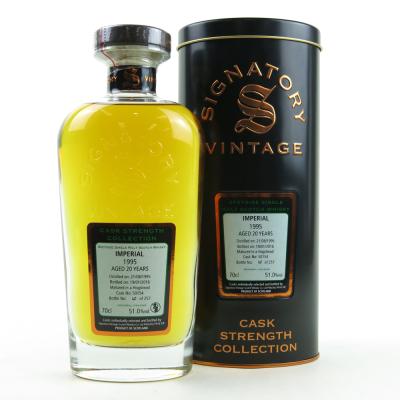 Image for Imperial 1995 Signatory Vintage Cask Strength 20 Year Old Image for Imperial 1995 Signatory Vintage Cask Strength 20 Year Old