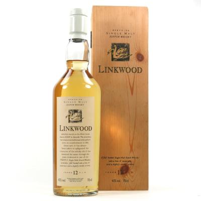 Linkwood 12 Year Old Flora and Fauna / Wooden Box / White Cap Linkwood 12 Year Old Flora and Fauna / Wooden Box / White Cap
