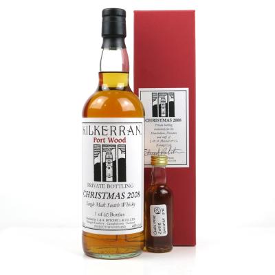 Kilkerran Staff Exclusive Christmas 2008 With Sample Kilkerran Staff Exclusive Christmas 2008 With Sample