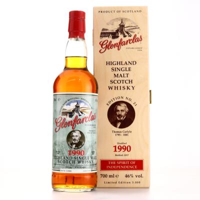 Glenfarclas 1990 Edition No.21 Thomas Carlyle