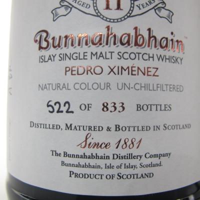 Image for Bunnahabhain Pedro Ximénez 11 Year Old