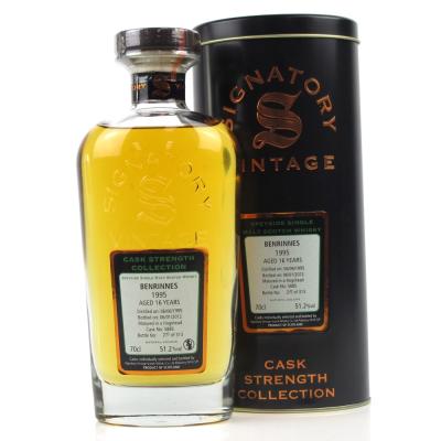 Benrinnes 1995 Signatory Vintage 16 Year Old