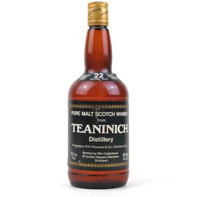 Image for Teaninich 1957 Cadenhead's 22 Year Old