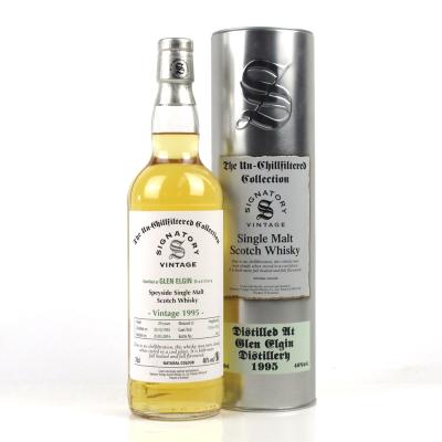 Glen Elgin 1995 Signatory Vintage 20 Year Old