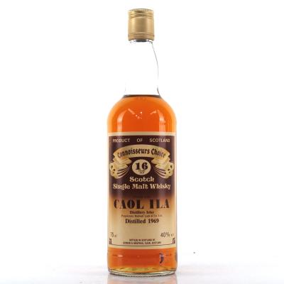 Caol Ila 1969 Gordon and MacPhail 16 Year Old 1980s