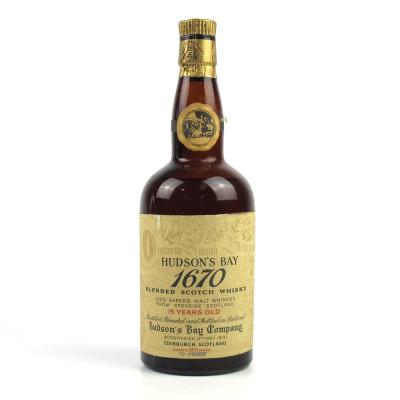 Hudson's Bay 15 Year Old Blended Malt Circa 1960s