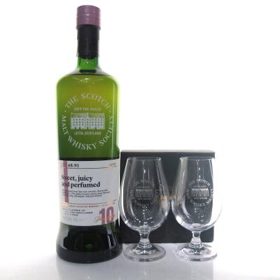 Balmenach 2007 SMWS 10 Year Old 48.91 / Including 2 SMWS Tasting Glasses