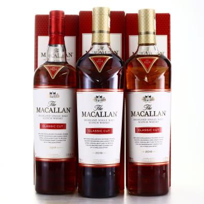 Macallan Classic Cut 2017-2019 Release 3 x 70cl