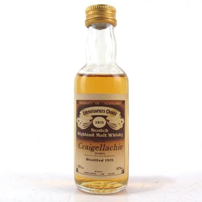 Craigellachie 1971 Gordon and MacPhail Miniature 5cl