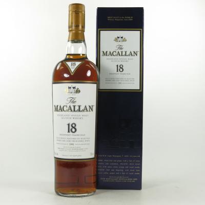Macallan 1991 18 Year Old US Import 75cl