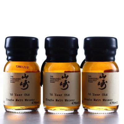 Yamazaki 18 Year Old Sample x 3