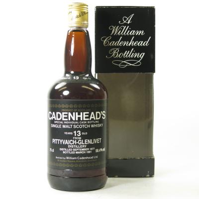 Pittyvaich 1977 Cadenhead's 13 Year Old 75cl Pittyvaich 1977 Cadenhead's 13 Year Old 75cl