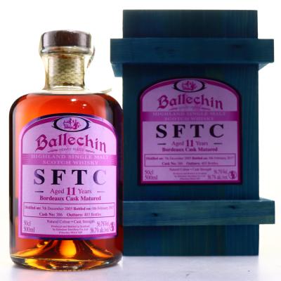 Ballechin 2005 Straight from the Cask 11 Year Old 50cl / Bordeaux Cask