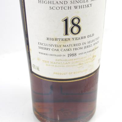 Image for Macallan 18 Year Old 1988 Image for Macallan 18 Year Old 1988