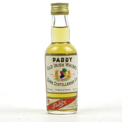 Paddy Irish Whisky 1970s 2.5 Fl Ozs Paddy Irish Whisky 1970s 2.5 Fl Ozs