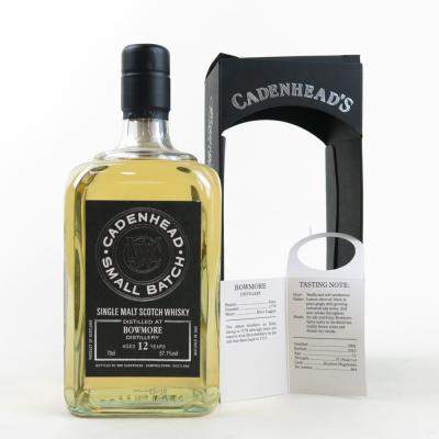 Image for Bowmore 2002 Cadenhead Small Batch 12 Year Old Image for Bowmore 2002 Cadenhead Small Batch 12 Year Old