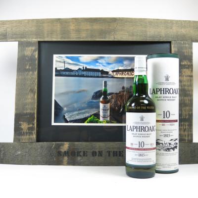 Smoke on the Water Framed Photograph including Laphroaig Cask Strength