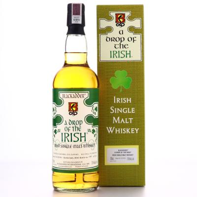 A Drop of The Irish Blackadder Raw Cask Single Malt Whiskey 2018