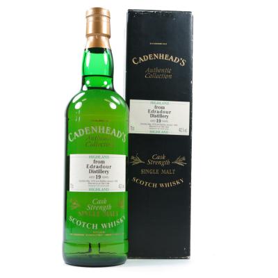 Edradour 1976 Cadenhead's 19 Year Old