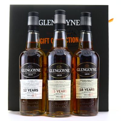 Glengoyne 12, 15 and 18 Year Old 3 x 20cl