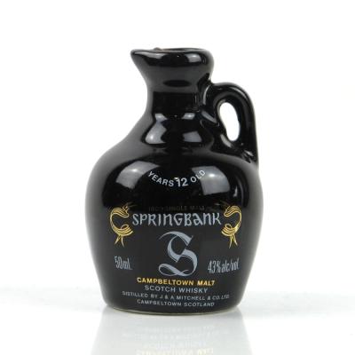 Springbank 12 Year Old Ceramic Flagon Miniature Decanter