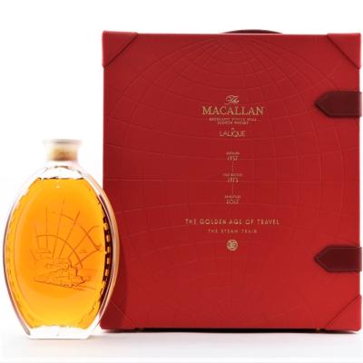Macallan 1937 Lalique Golden Age of Travel 36 Year Old / The Steam Train Macallan 1937 Lalique Golden Age of Travel 36 Year Old / The Steam Train