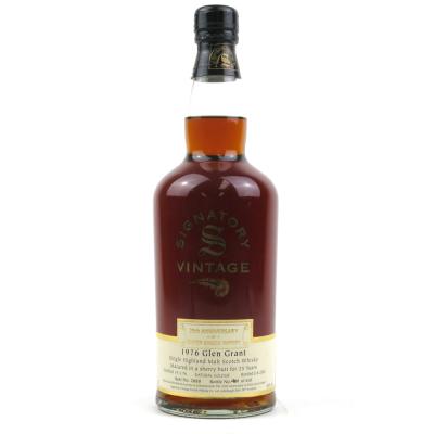 Glen Grant 1976 Signatory Vintage 25 Year Old / 25th Anniversary of Dieter Kirsch Import