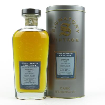 Image for Bowmore 1980 Cask Strength Collection 28 Year Old Image for Bowmore 1980 Cask Strength Collection 28 Year Old