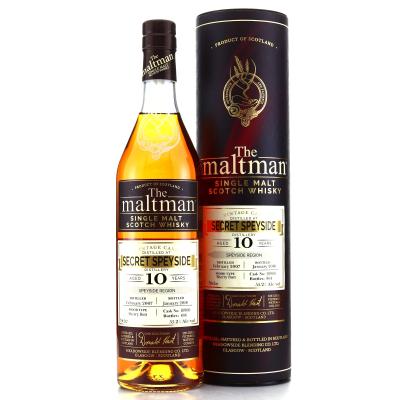 Secret Speyside 2007 Maltman 10 Year Old / Macallan