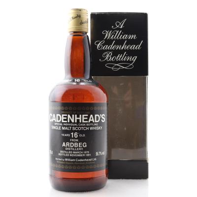 Ardbeg 1975 Cadenhead's 16 Year Old