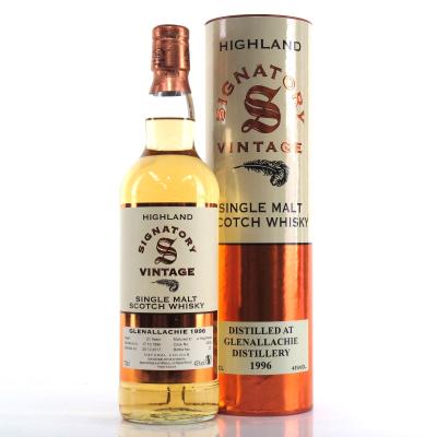 Glenallachie 1996 Signatory Vintage 21 Year Old