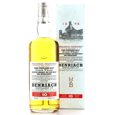 Benriach 10 Year Old 75cl 1990s / Canadian Import