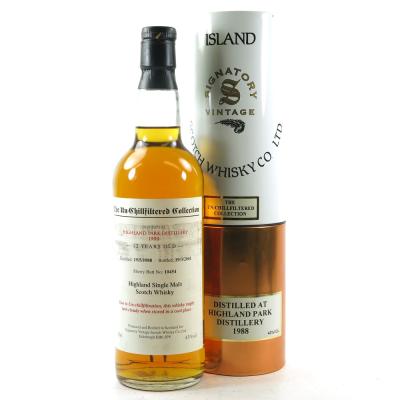 Highland Park 1988 Signatory Vintage 12 Year Old